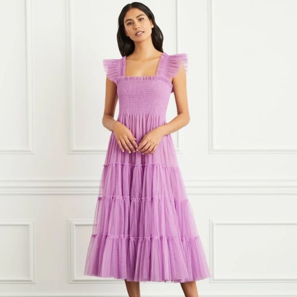 Hill House Purple Midi Dress - Picture 2 of 5